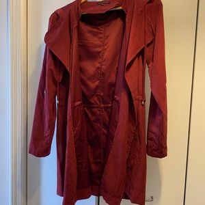 NWOT Burgundy Jacket